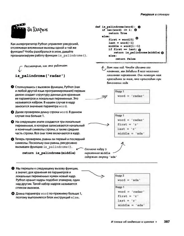 Эрик Фримен - Учимся программировать с примерами на Python - Страница № 388