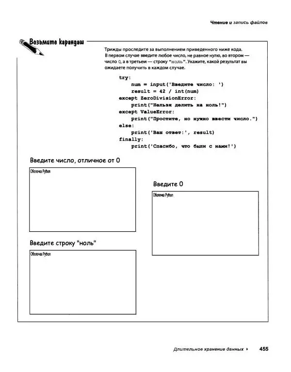 Эрик Фримен - Учимся программировать с примерами на Python - Страница № 456