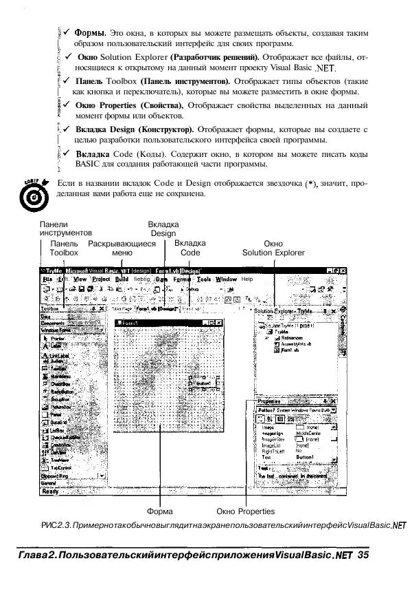 Уоллес Вонг - Visual Basic .NET для "чайников". - Страница № 36