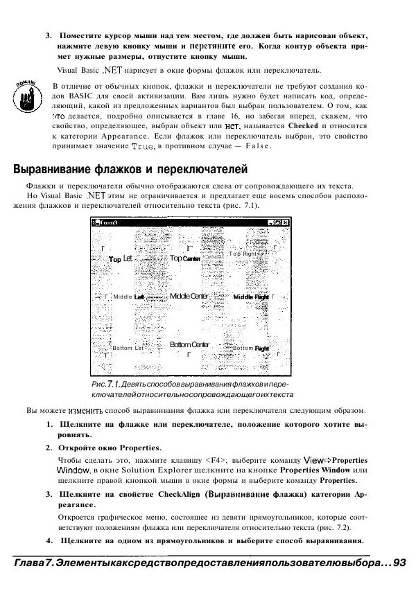 Уоллес Вонг - Visual Basic .NET для "чайников". - Страница № 94