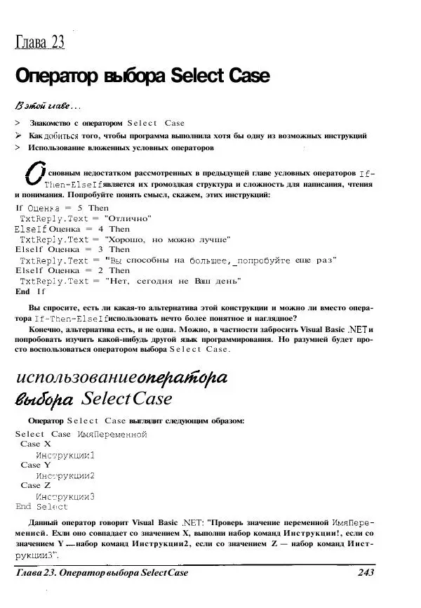 Уоллес Вонг - Visual Basic .NET для "чайников". - Страница № 243