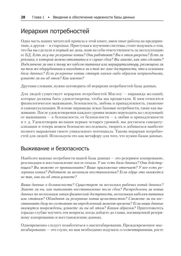 Лейн Кэмпбелл - Базы данных. Инжиниринг надежности - Страница № 28