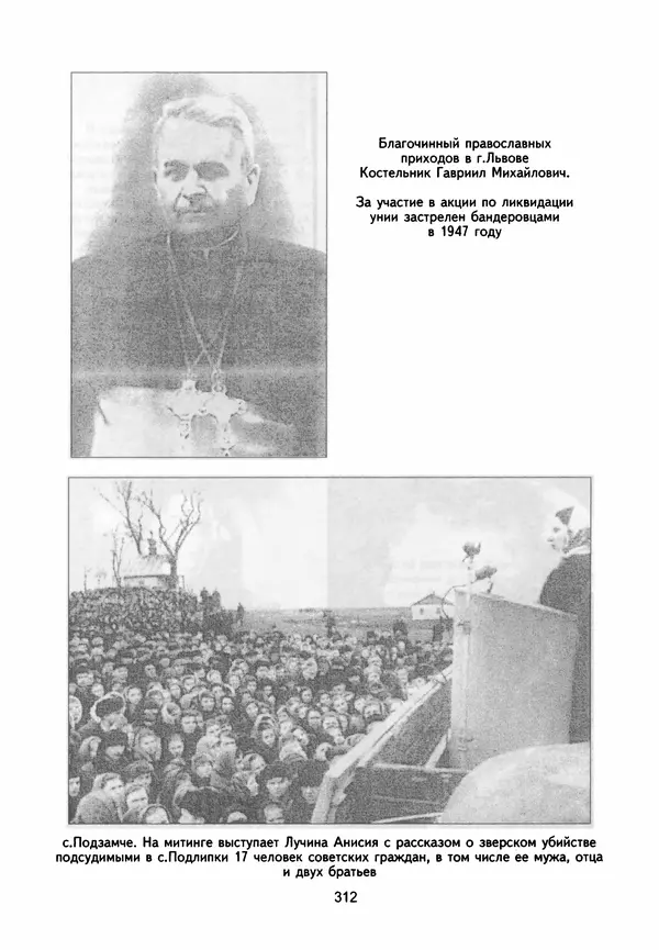 Сборник Статей - Документы изобличают (Сборник документов и материалов о сотрудничестве украинских националистов со спецслужбами фашистской Германии) - Страница № 313