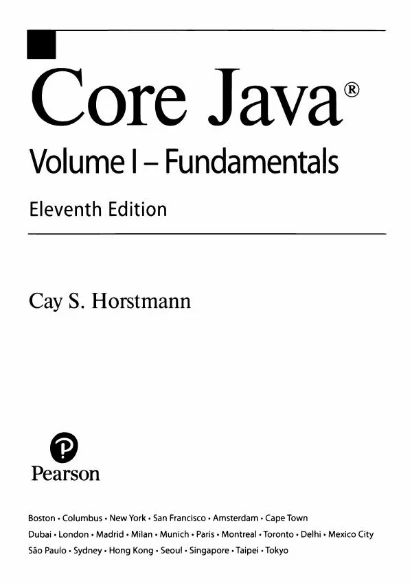 Кей Хорстманн - Java. Библиотека профессионала, том 1. Основы - Страница № 3