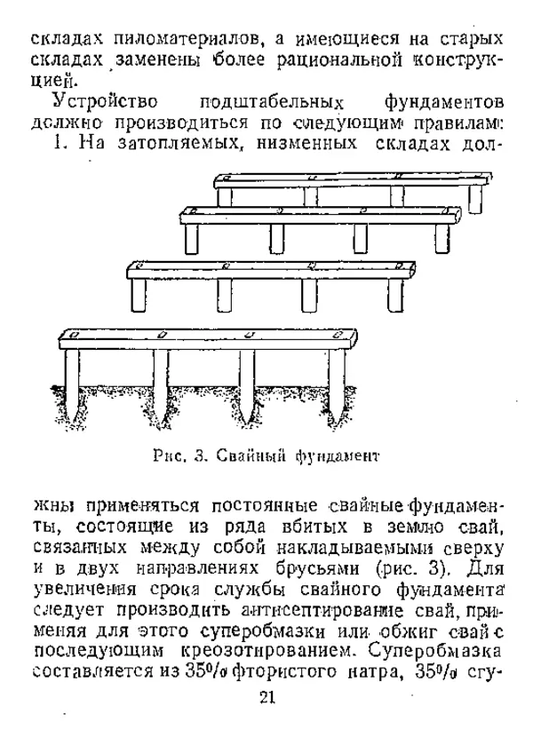  Автор неизвестен - Инструкция по естественной сушке и хранению хвойных пиломатериалов на открытых складах - Страница № 22