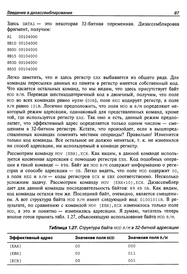 Владислав Пирогов - Ассемблер и дизассемблирование - Страница № 96