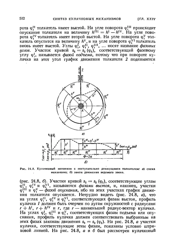 Иван Артоболевский - Теория механизмов и машин - Страница № 512 Иван Артоболевский - Теория механизмов и машин - Страница № 512