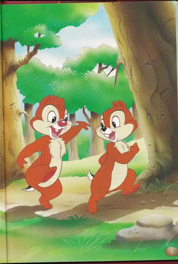Уолт Дисней - Чип, Дейл  и маленький скунс - Страница № 7