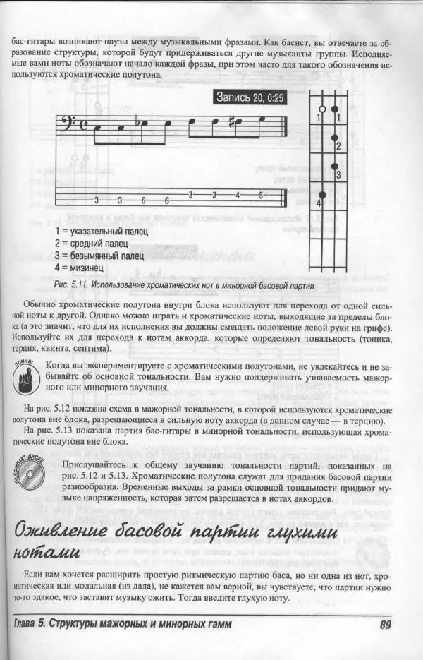 Патрик Пфайффер - Бас-гитара для "чайников" - Страница № 86 Патрик Пфайффер - Бас-гитара для "чайников" - Страница № 86