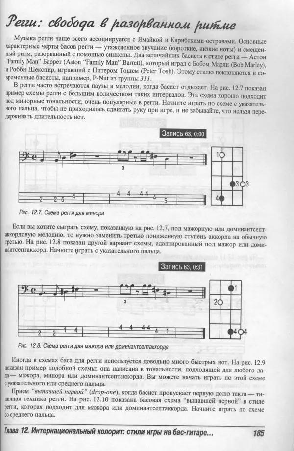 Патрик Пфайффер - Бас-гитара для "чайников" - Страница № 181 Патрик Пфайффер - Бас-гитара для "чайников" - Страница № 181