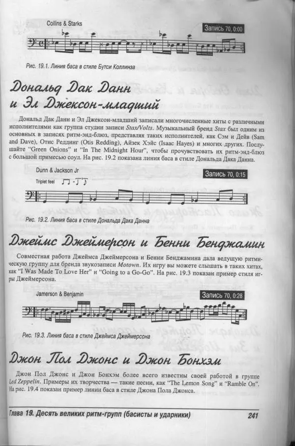 Патрик Пфайффер - Бас-гитара для "чайников" - Страница № 236 Патрик Пфайффер - Бас-гитара для "чайников" - Страница № 236