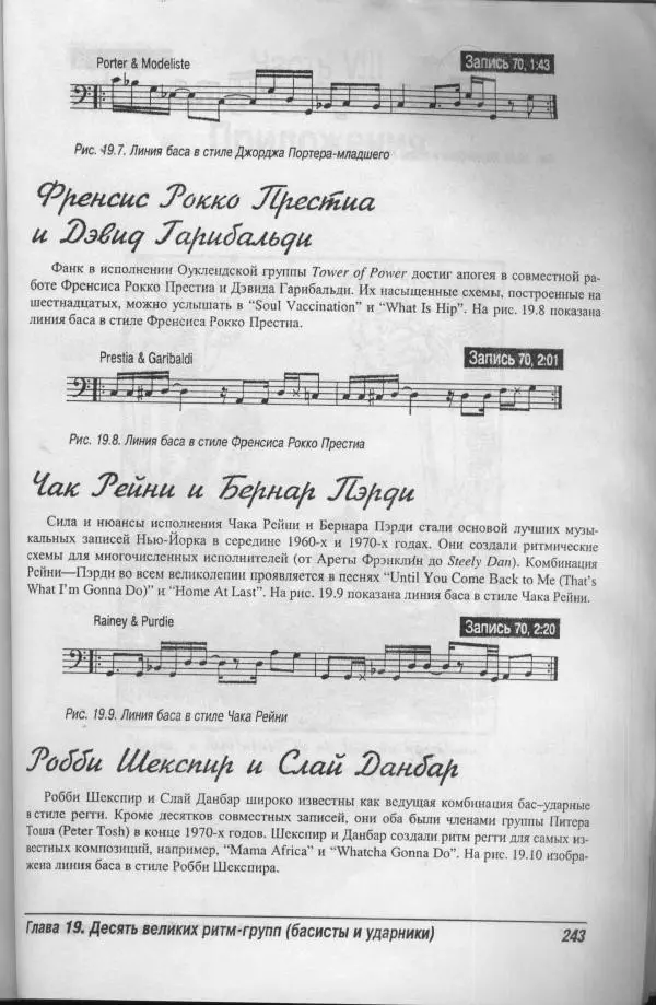 Патрик Пфайффер - Бас-гитара для "чайников" - Страница № 238 Патрик Пфайффер - Бас-гитара для "чайников" - Страница № 238