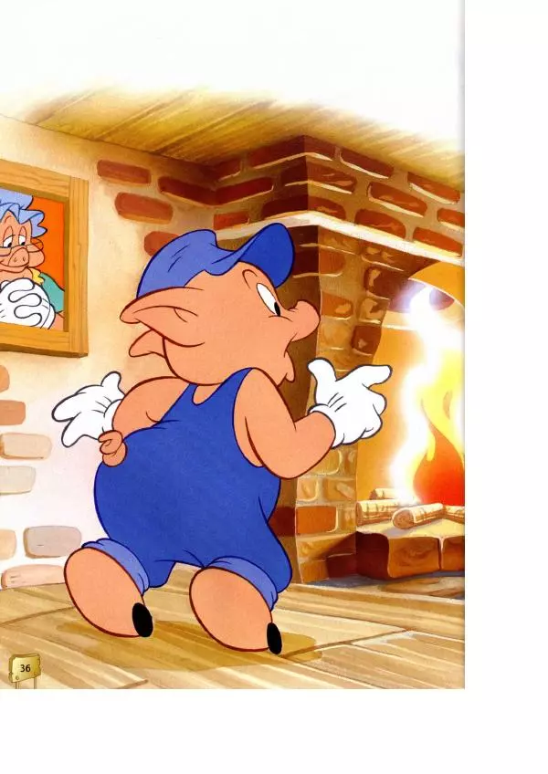 Уолт Дисней - Три поросёнка - Страница № 38