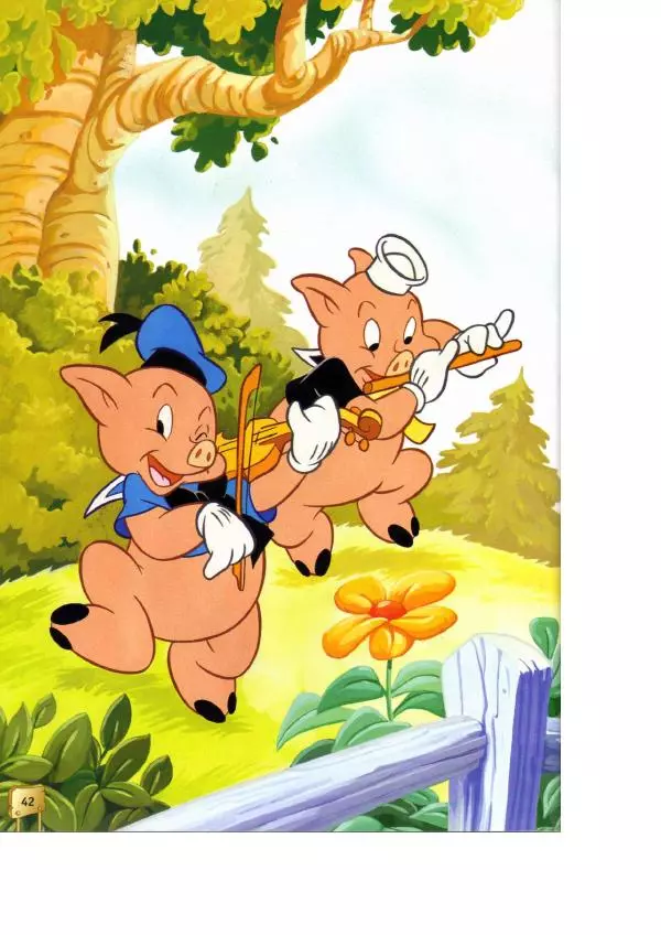 Уолт Дисней - Три поросёнка - Страница № 44