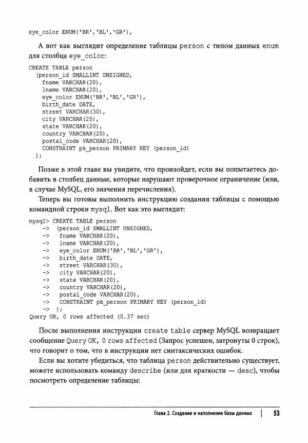 Алан Болье - Изучаем SQL. Генерация, выборка и обработка данных - Страница № 54