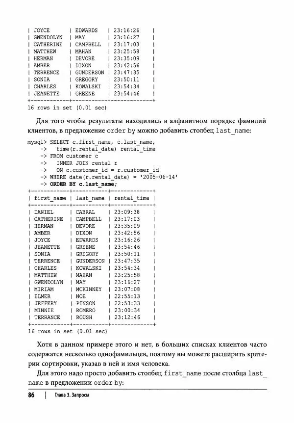 Алан Болье - Изучаем SQL. Генерация, выборка и обработка данных - Страница № 87