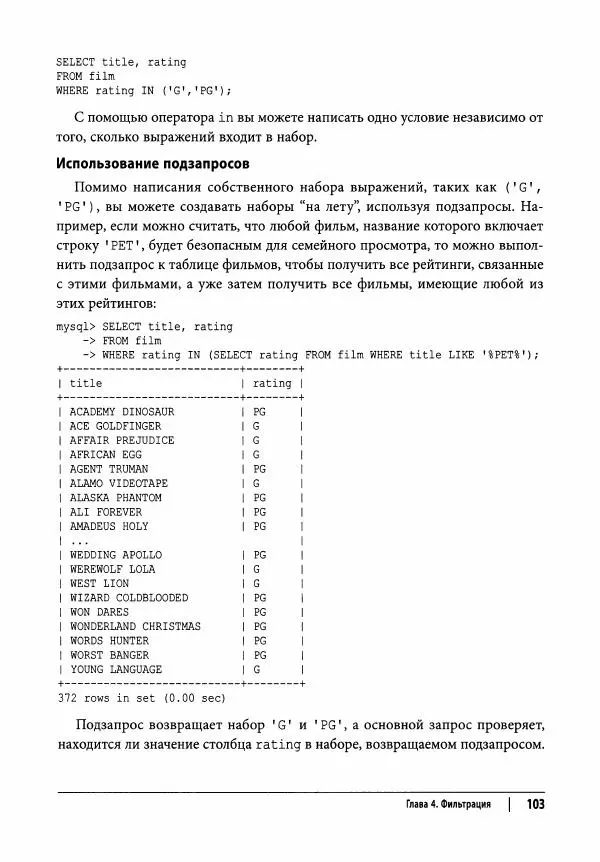 Алан Болье - Изучаем SQL. Генерация, выборка и обработка данных - Страница № 104
