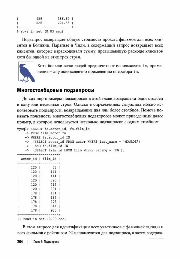 Алан Болье - Изучаем SQL. Генерация, выборка и обработка данных - Страница № 205
