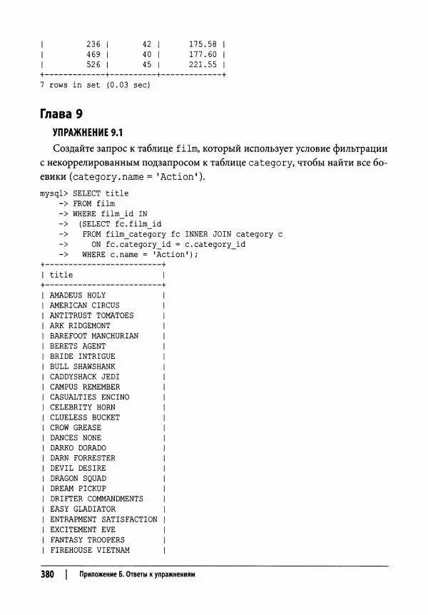 Алан Болье - Изучаем SQL. Генерация, выборка и обработка данных - Страница № 381