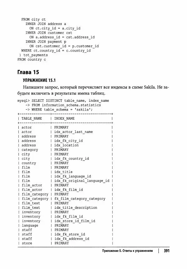 Алан Болье - Изучаем SQL. Генерация, выборка и обработка данных - Страница № 392