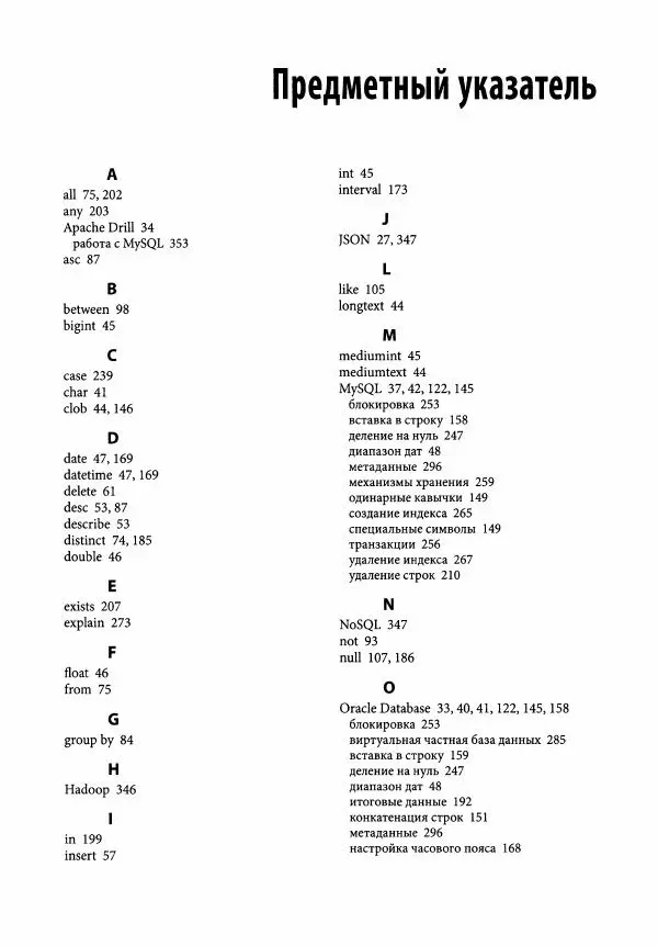 Алан Болье - Изучаем SQL. Генерация, выборка и обработка данных - Страница № 398