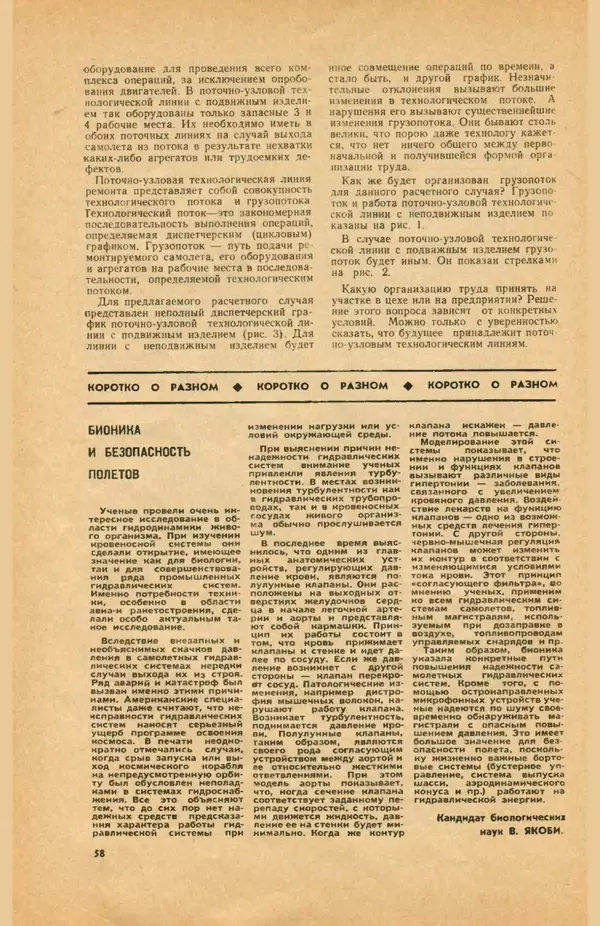 КулЛиб.   Коллектив авторов - «Авиация и космонавтика» № 5 за 1968 год (не полностью). Страница № 60
