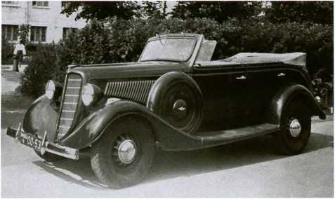 ГАЗ-М1. Журнал «Автолегенды СССР». Иллюстрация 38